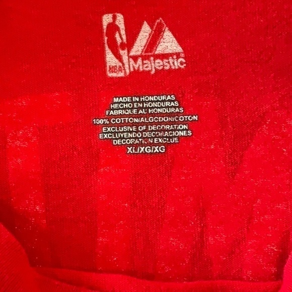 ATLANTA Hawks Red T-Shirt XLarge - Picture 5 of 6